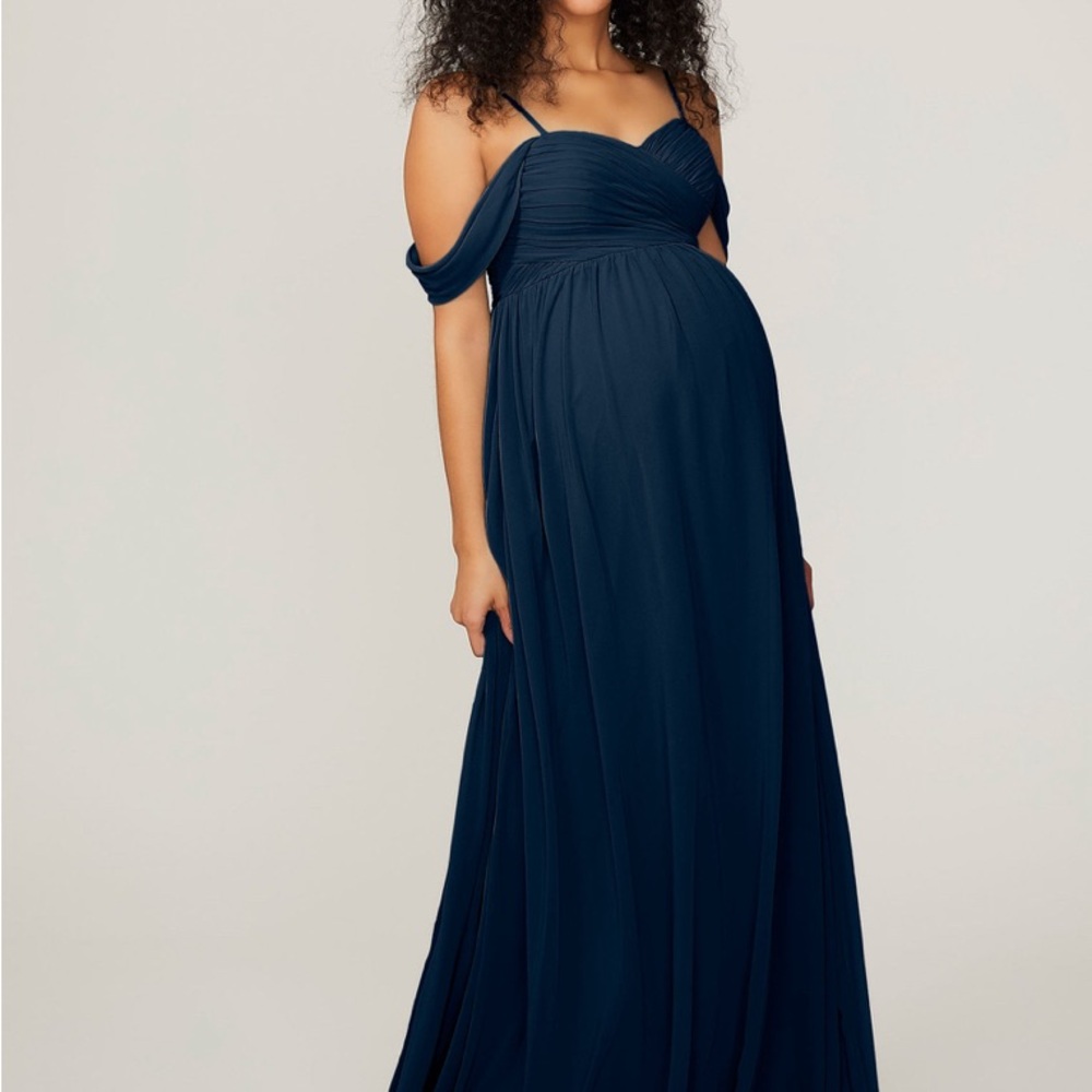 Mori less bridesmaid dress size 22 color DEWDROP (off white)